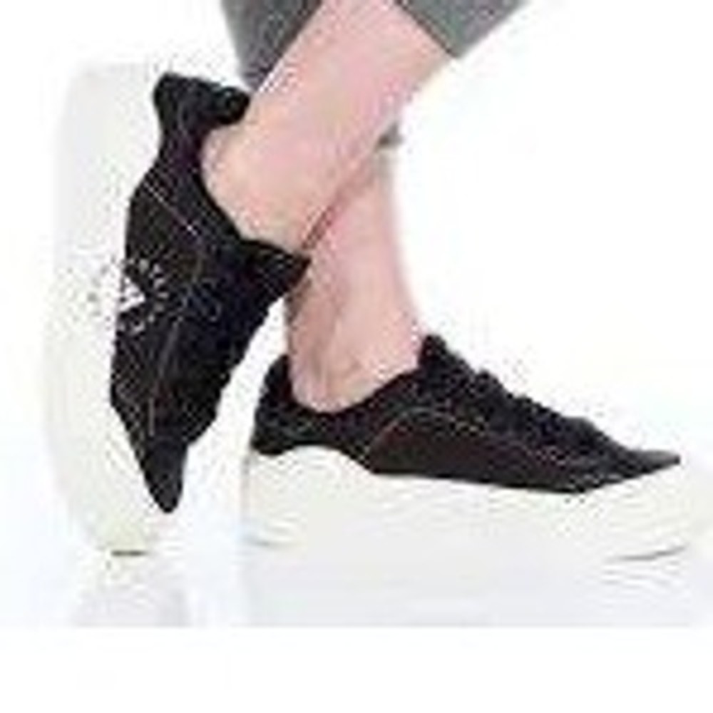 Adidas by Stella McCartney Court Platform Sneakers Size 8 - Picture 2 of 10